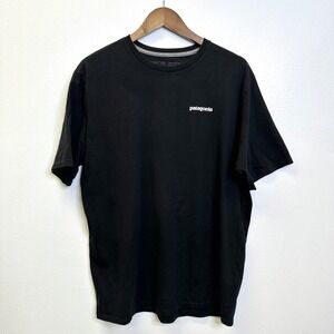 Patagonia Graphic T-Shirt Heavyweight Black Size L